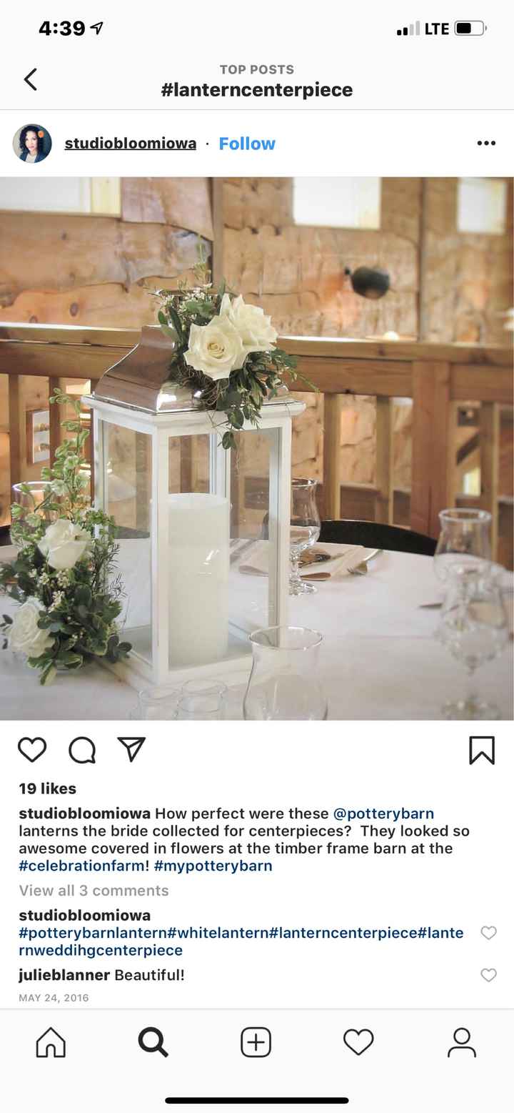 Lantern Centerpieces - 1