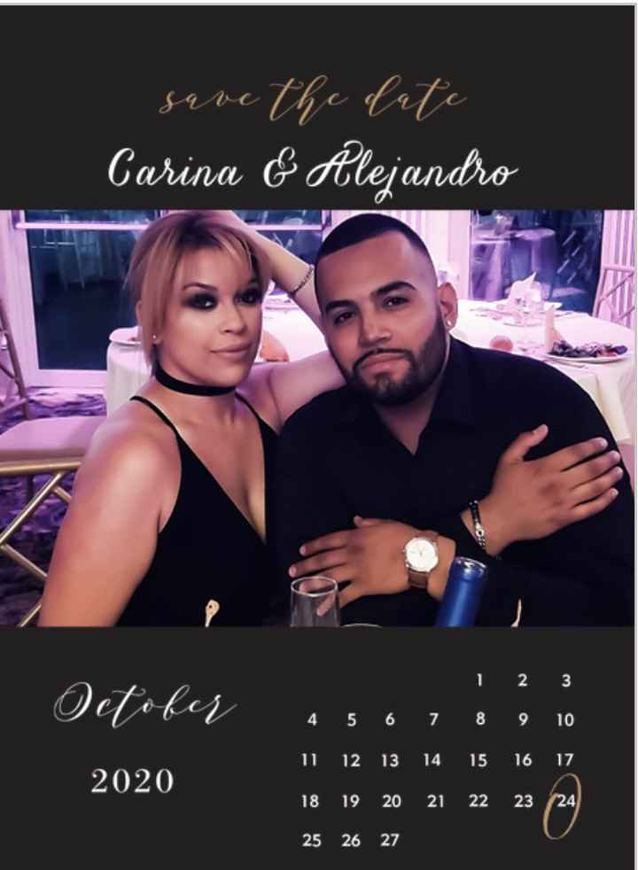 Save the date - 1