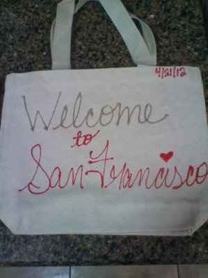 what do you all think of my welcome bags? (pic included)