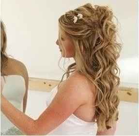 Show me your wedding day hair