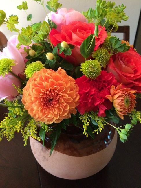 My centerpieces! Pic included in comments.