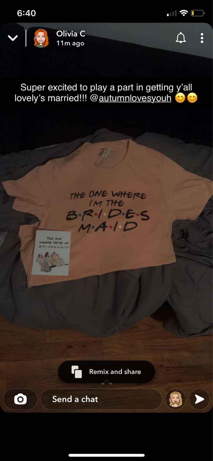 Is it too early to ask my bridesmaids and mohs? - 1