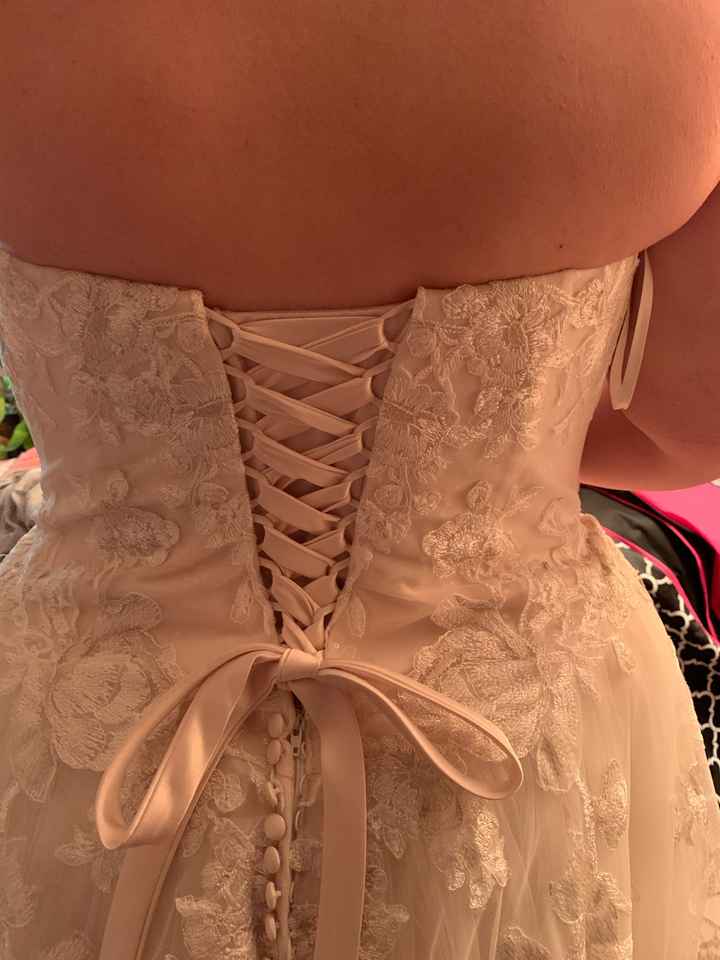 i lost weight and worried corset looks too close, should i rush more alterations? - 1