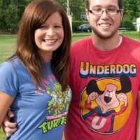 Anyone have a great sense of humor?  Also share your 1st pic of you two together :)