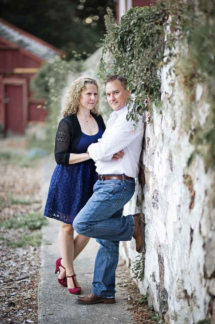 Vintage Trains Engagement Pics!