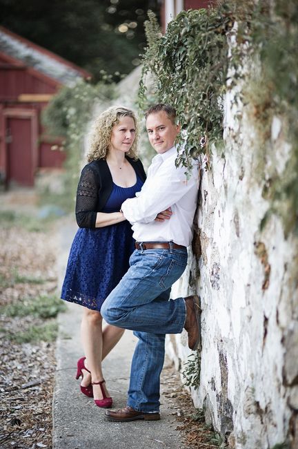Vintage Trains Engagement Pics!