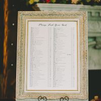 DIY escort cards