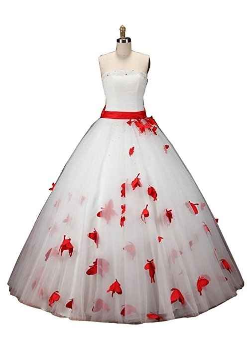  Different colors for Wedding dresses - 1