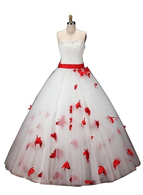  Different colors for Wedding dresses - 1
