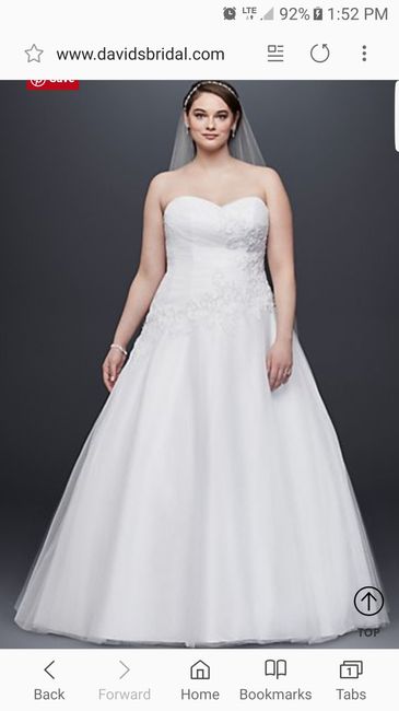 Scared of wedding dress shopping 1