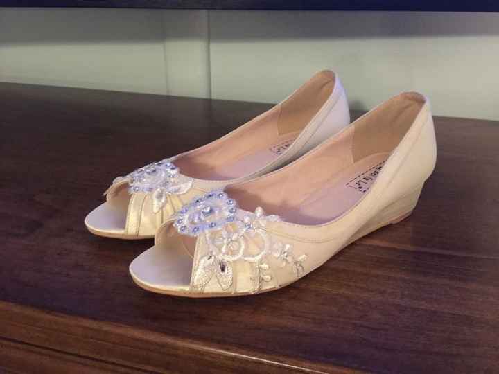 I bought my shoes today!