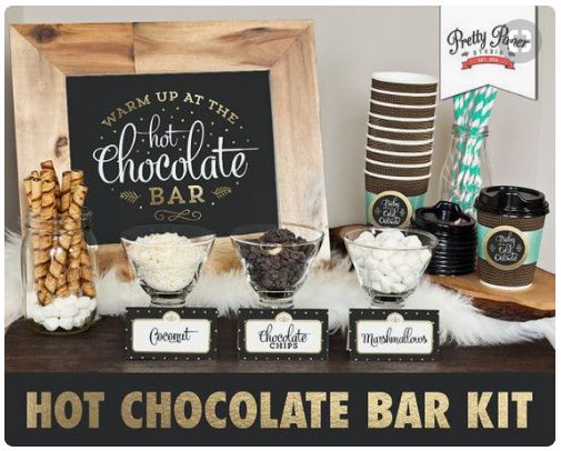 Hot Chocolate Bar Inspiration