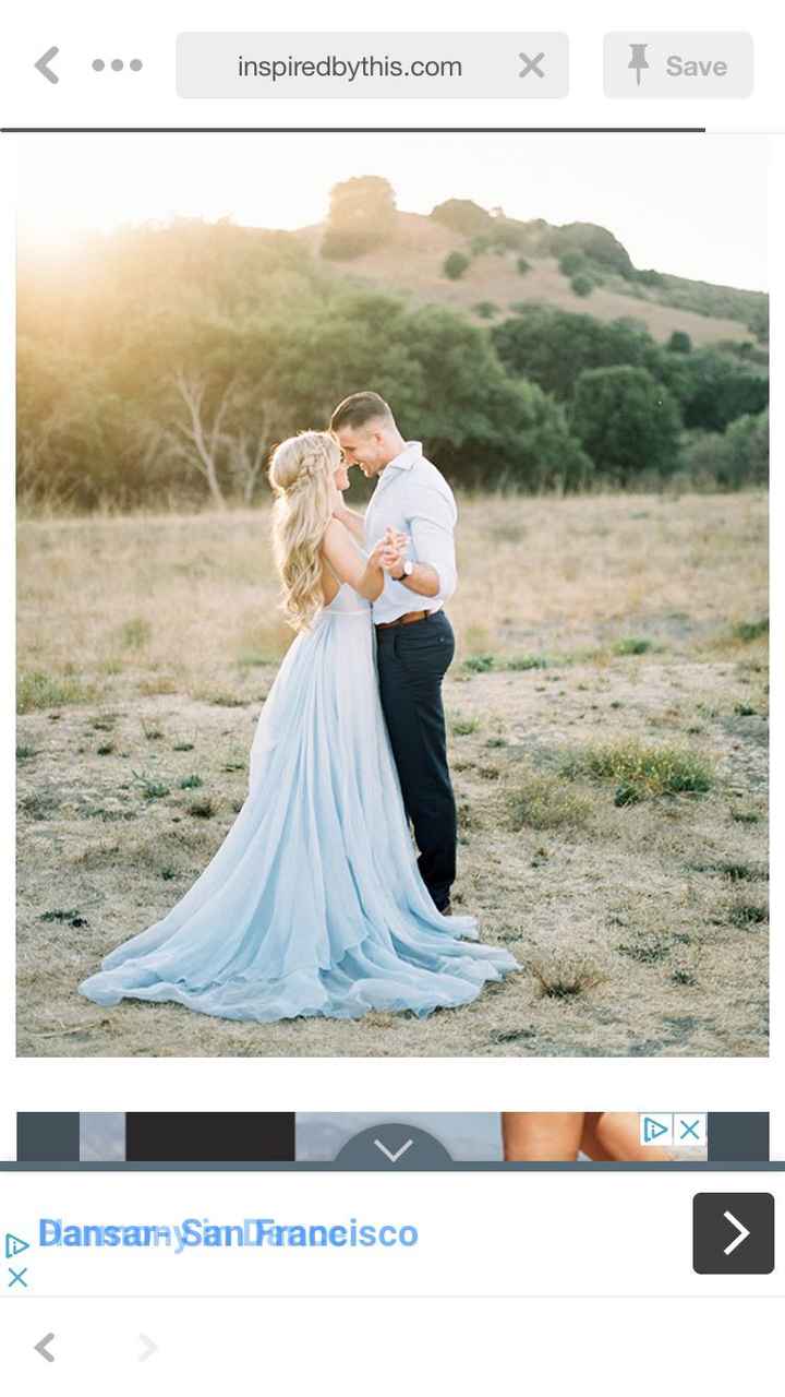 Looking For This Engagement Photo Dress - 1