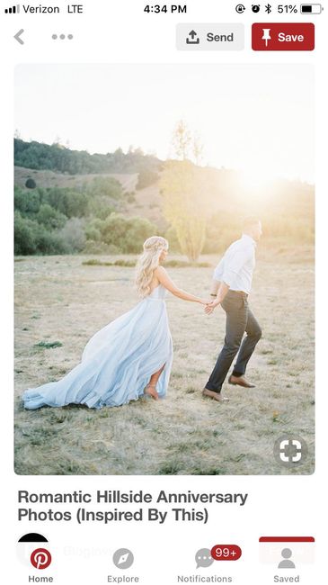 Looking For This Engagement Photo Dress - 3