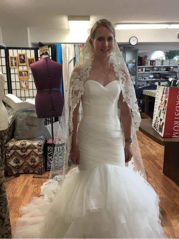 My first dress fitting!