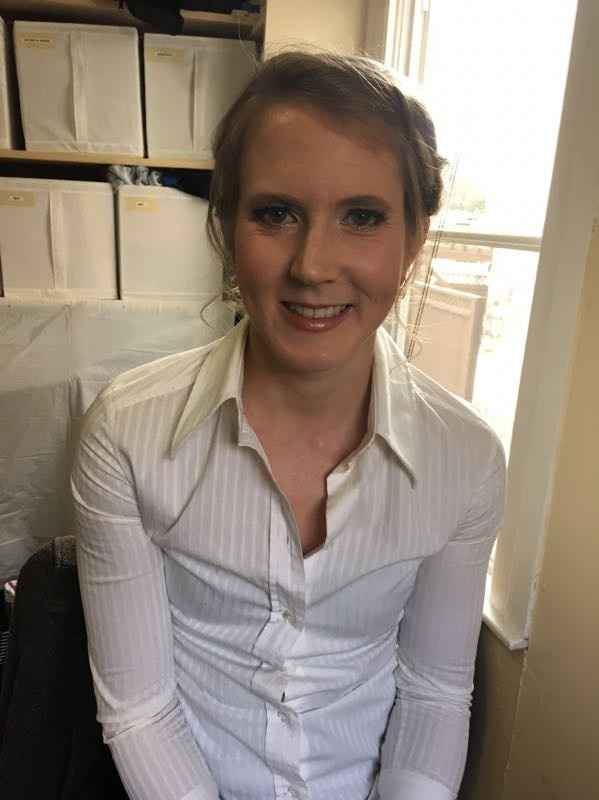 Hair and makeup trial pics