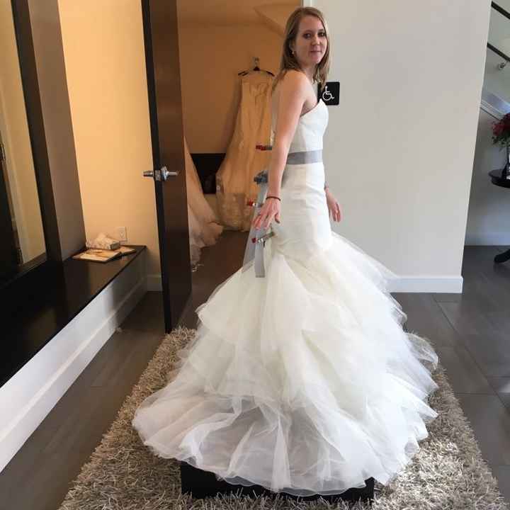 Show off your dress!!