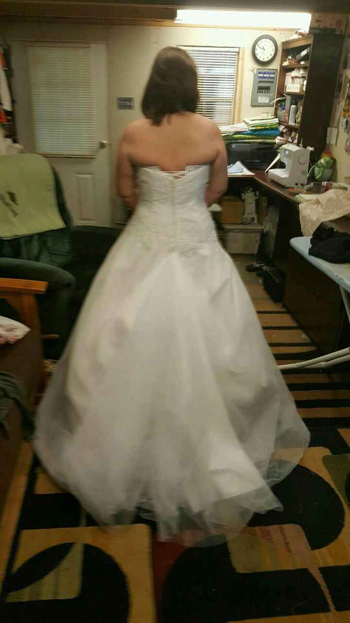 Here is my dress
