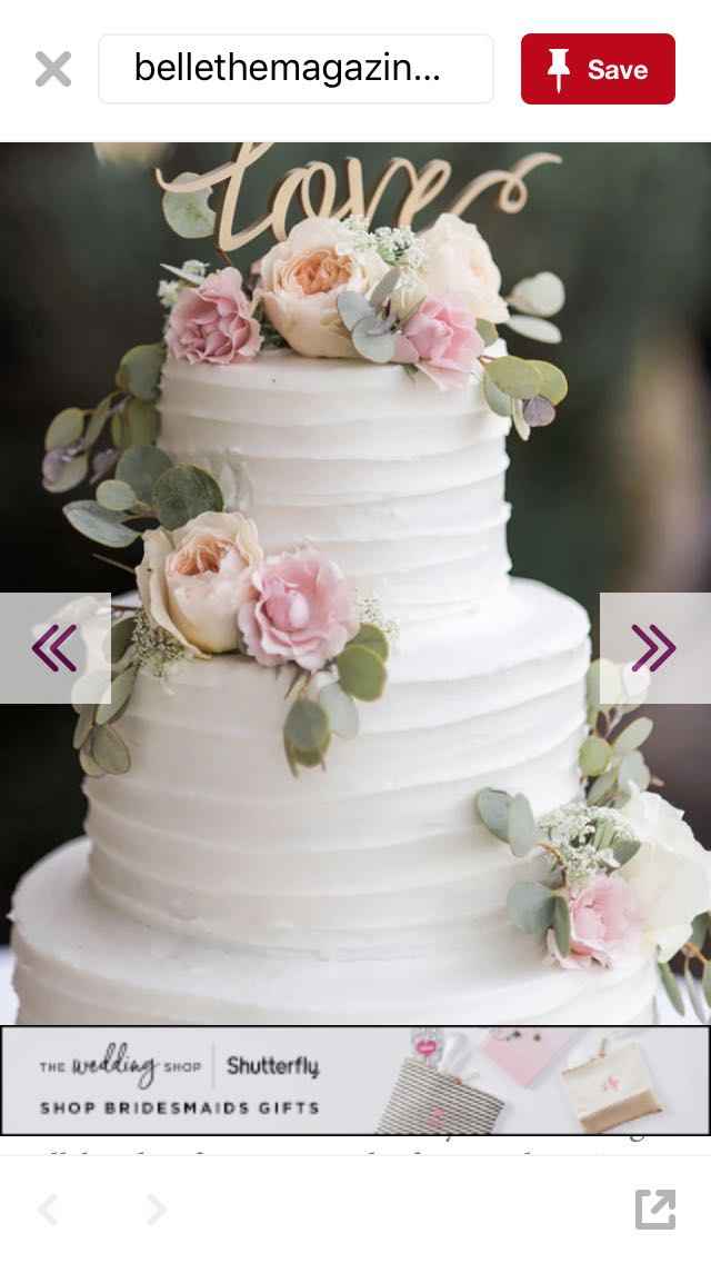  Show me your wedding cake/ wedding cake inspo! - 1
