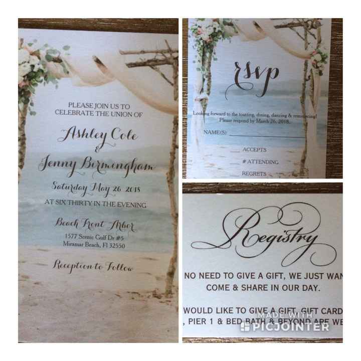  Invitation—vistaprint vs Minted vs ? - 1