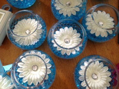 DIY projects -cardbox, tip jar & centrepieces - photos & any suggestions? UPDATED!