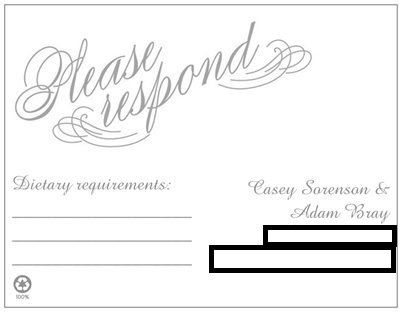 Latest vistaprint haul! Feedback on invites & RSVP cards?