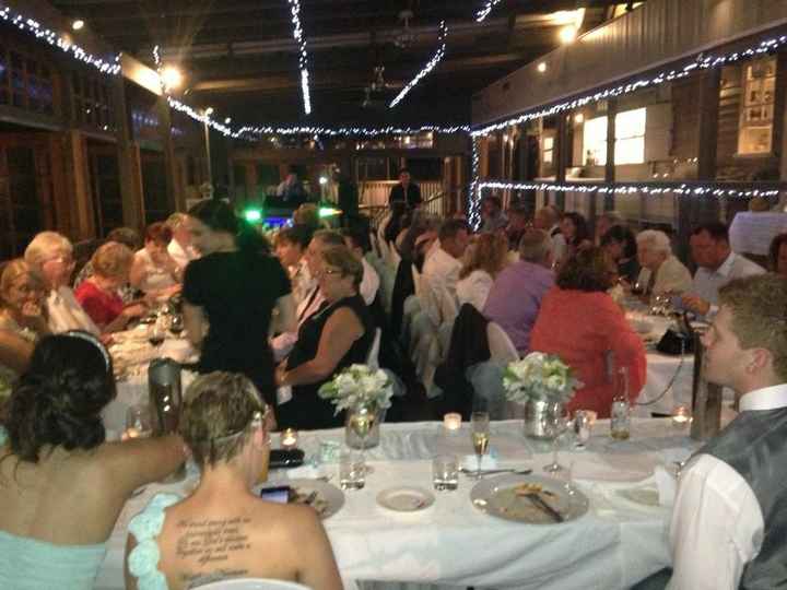 Not officially back, but married (non-pro pics)