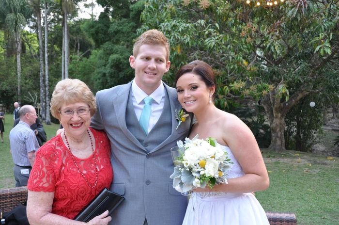 Not officially back, but married (non-pro pics)