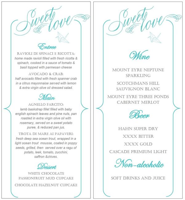 Programs & menus