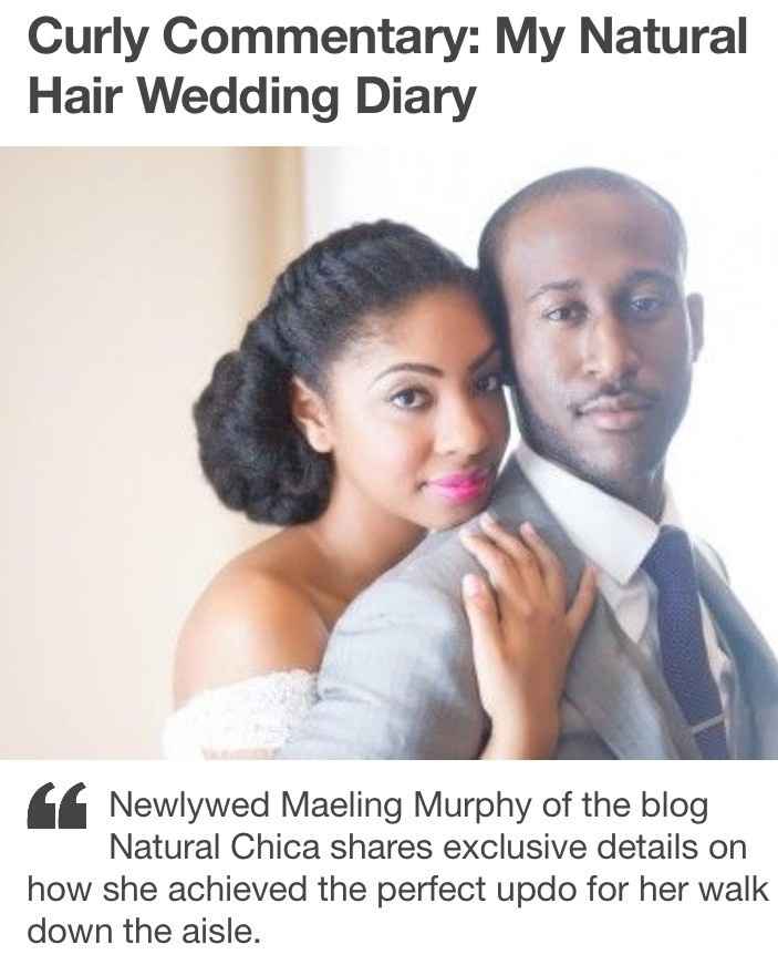 Calling all (African American) Natural hair brides,what is your wedding day hairstyle ?