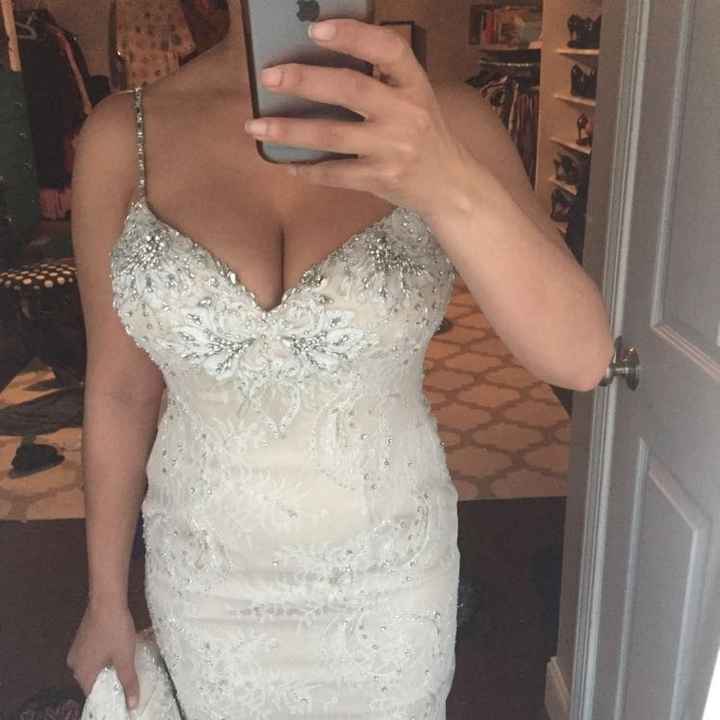 I didn't listen... Dress Regret!