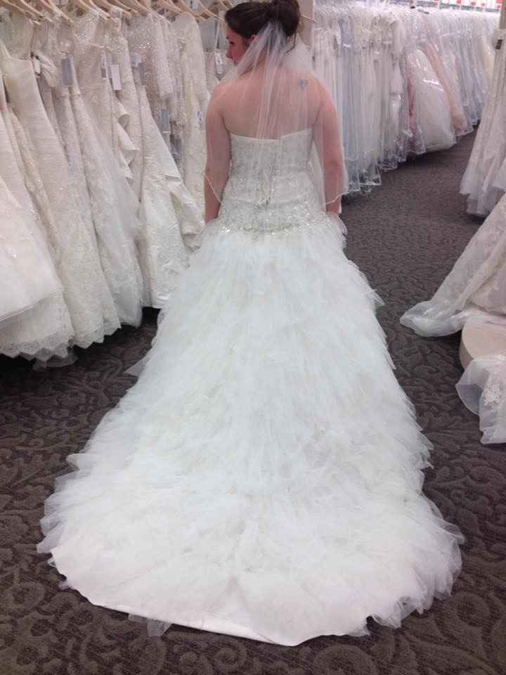 I never showed off my dress because I wasn't on WW when I found it!