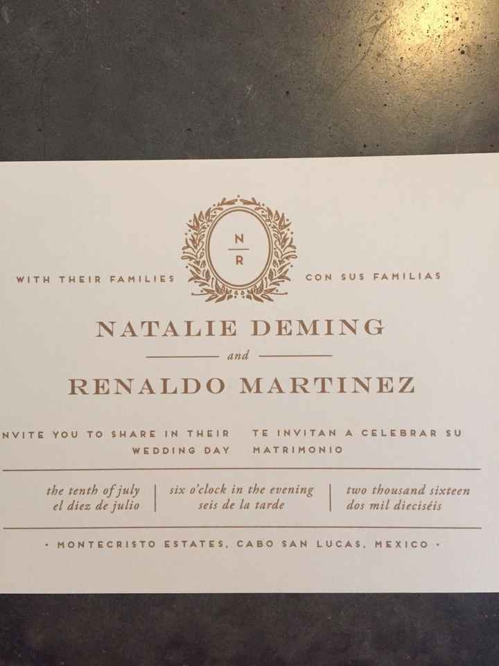 Please help me choose my invitation