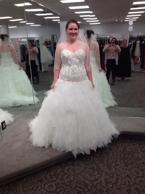 Has FH seen your wedding dress?