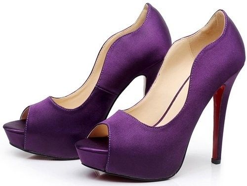 Wedding Shoes!  White or colored?