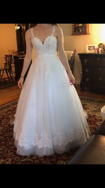 Slip or hoop skirt under wedding dress? i dont know which looks better! Help! 3