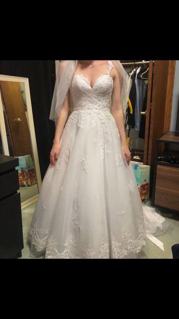 Slip or hoop skirt under wedding dress? i dont know which looks better! Help! 4