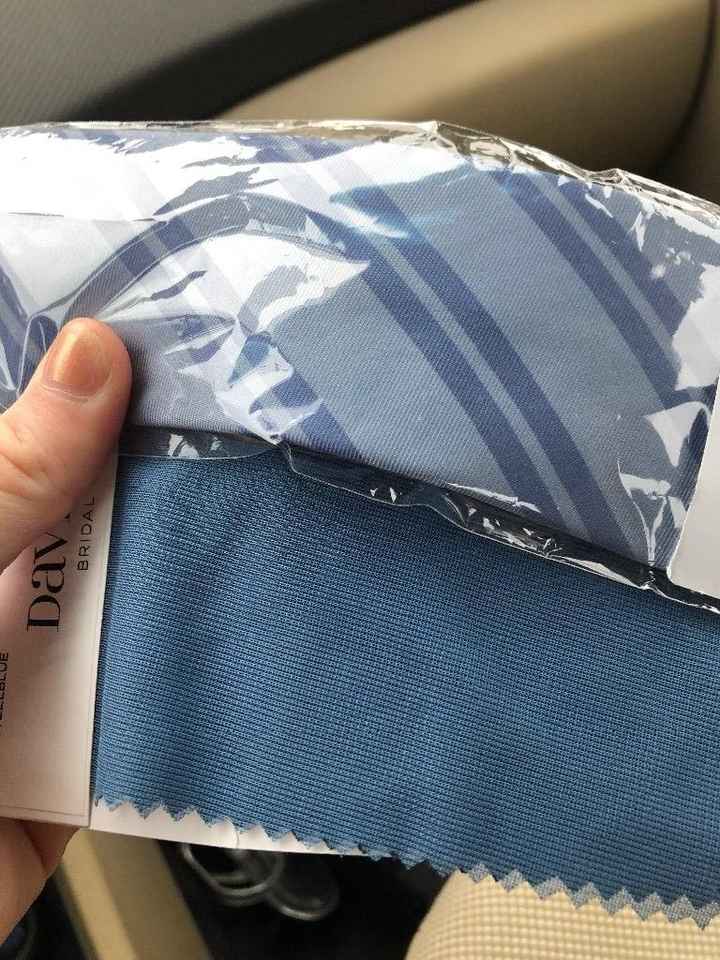 Tie and "Steel Blue" color swatch