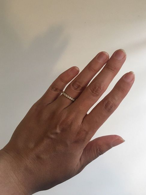 Help me decide between 2mm and 3mm eternity bands! 2