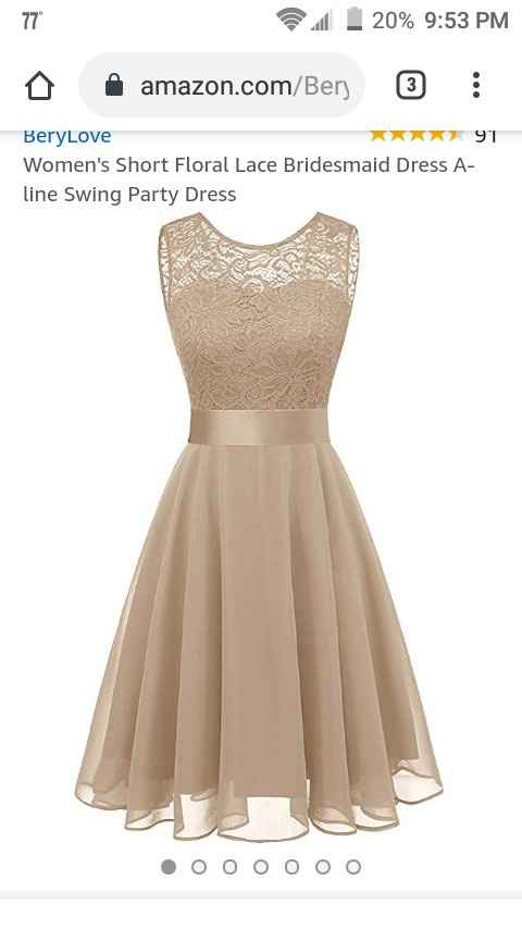 Bridesmaid and moh dresses - 3