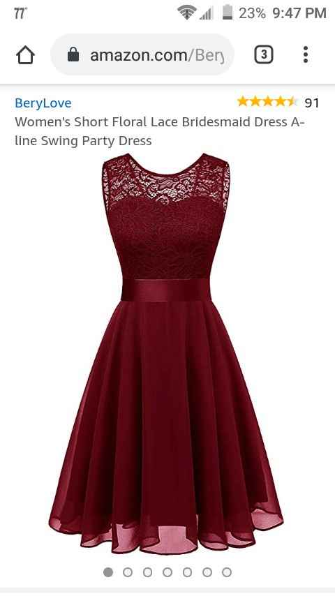 Bridesmaid and moh dresses - 5