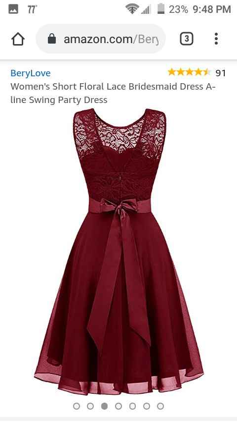 Bridesmaid and moh dresses - 6