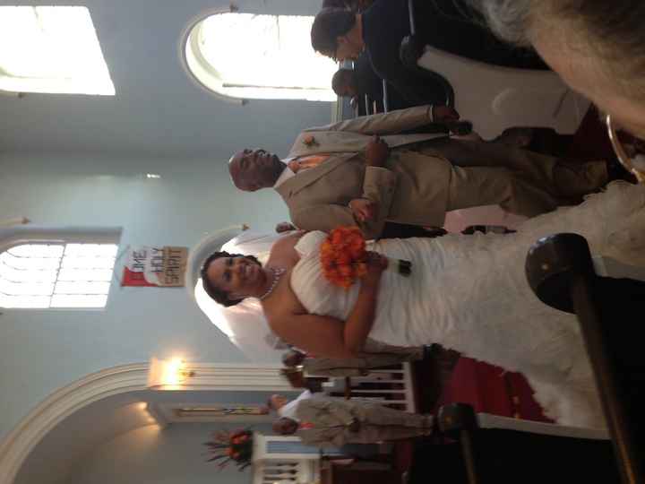 Married! with advice and non-pro pics