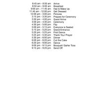 Day of Timeline Draft - 1