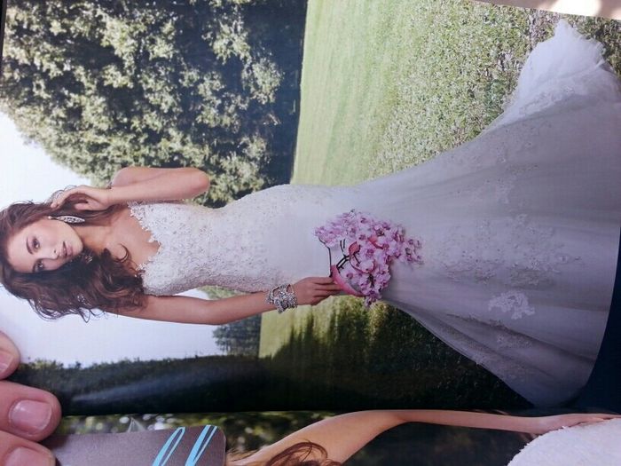 First time trying in a wedding dress!