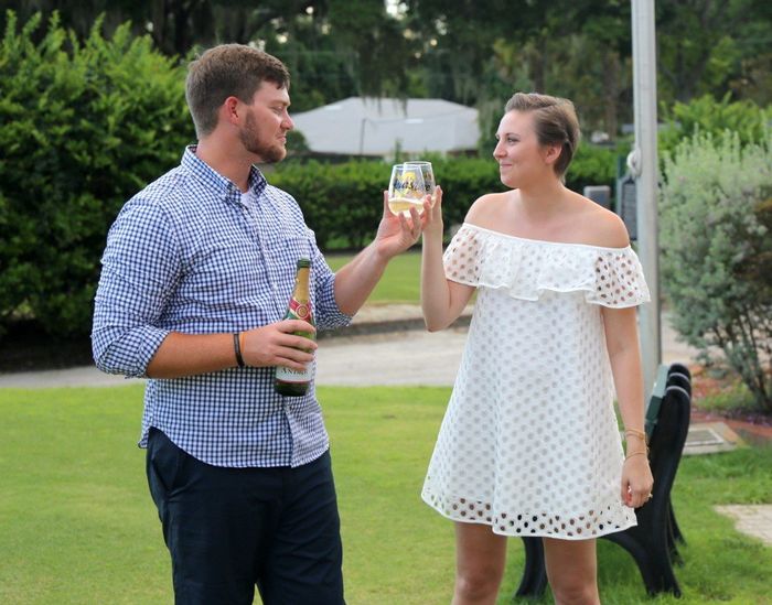 Cheers to the Colemans!