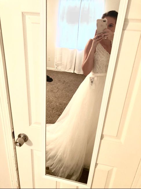 Ladies, can i see the dresses you bought at David's Bridal? - 1