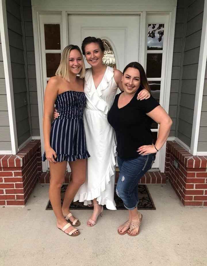 My sister/MOH and one of my bridesmaids