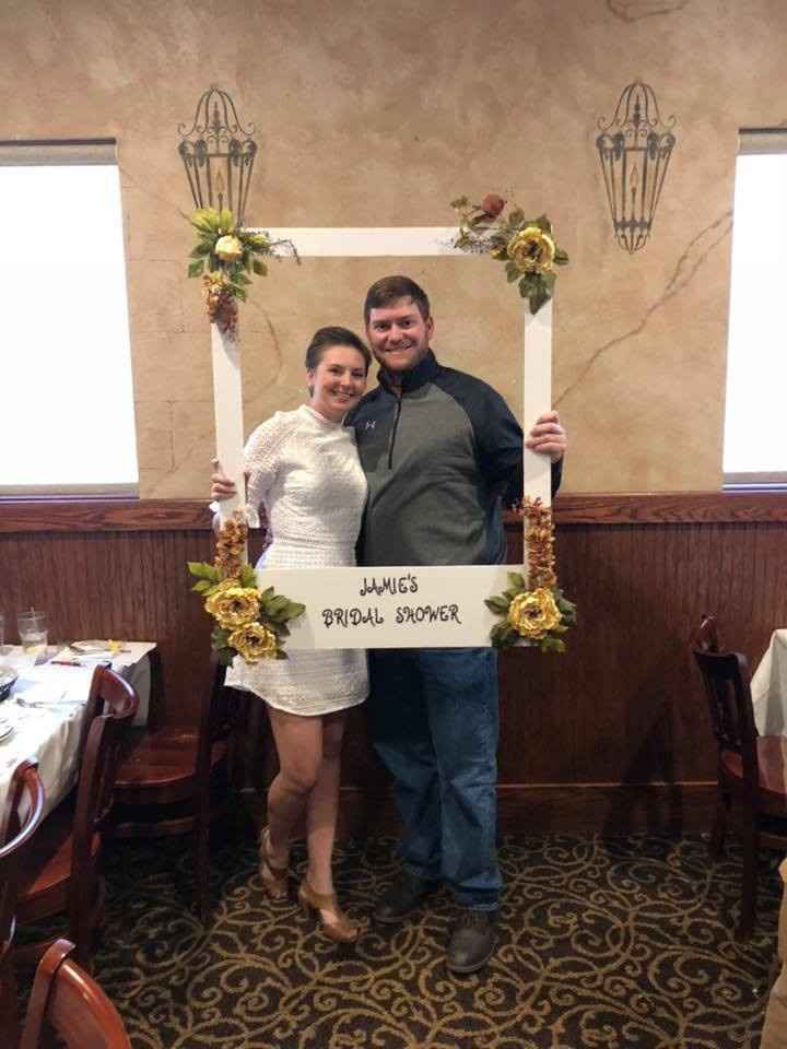 FH came in towards the end for the group gift reveal from our families/friends!