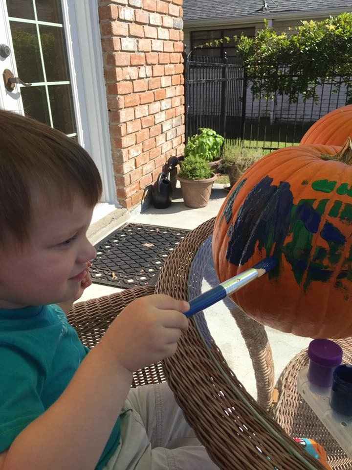 NWR: Cannon wants to share his pumpkin!